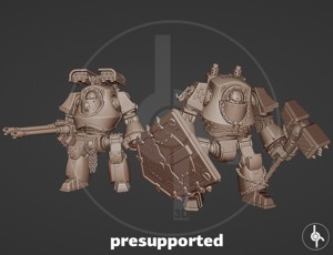 HEAVY ROBOT "PROTECTOR" (PRESUPPORTED)