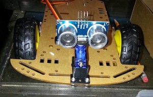 ARDUINO ROBOT ULTRASONIC+SERVO HOLDER