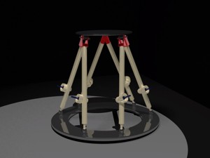 Hexapod using rack and pi...