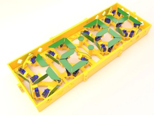 Fully 3D-Printed Servo-Driven Digital Clock
