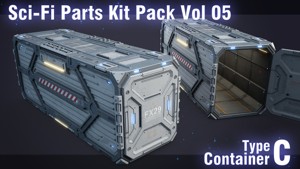 Sci-Fi Container Type C-PBR