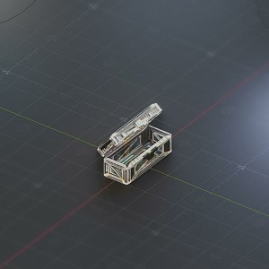 Sci-Fi Crate Box Container  Sci Fi  Object Space  024