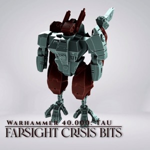Farsight style bits for Crsisi Armor from Warhammer 40000