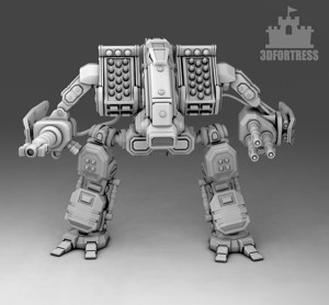  The mortar robot
