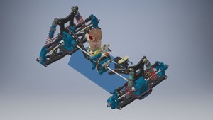 Truck Driveline 3d model