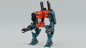 MECHA ROBOT ORANGE