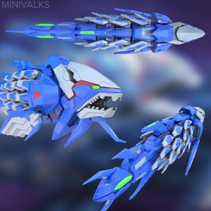Dariusburst - Iron Fossil (40 cm)