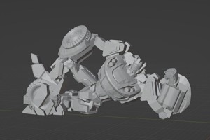 Jazz Fall of Cybertron pose 1