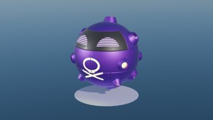 Iron Toxin - Robotic Future Paradox Koffing and Shiny