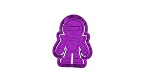 ROBOT (12) CUTTER AND STAMP, COOKIE CUTTER, FORM STAMP, COOKIE CUTTER, FORM
