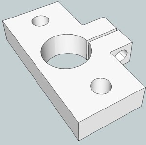16MM LINEAR RAIL CLAMP