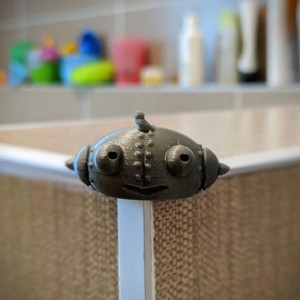 Corner cover (protection): robot-girl Berta
