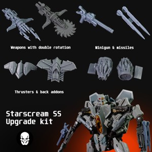 STARSCREAM TRANSFORMERS STUDIO SERIES UPGRADE KIT