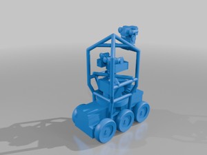 Remote Reconnaissance Vehicle (RRV) Nuclear Decontamination Robot