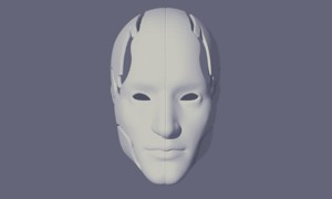 3D ROBOT FACE