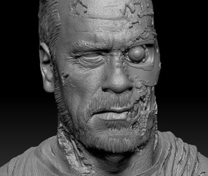 TERMINATOR T800 BUST