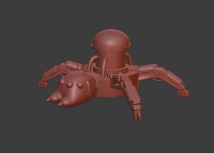 Tiny Metal Spider (Mad Trap marker) tk2