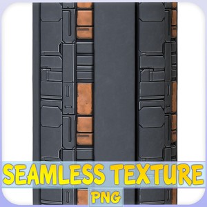 SciFi Seamless Texture