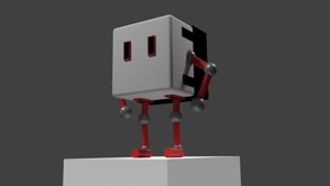 DeliverBox Character stylized