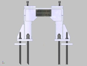 26367-ROBOT BASE KAWASAKI BX100S-500