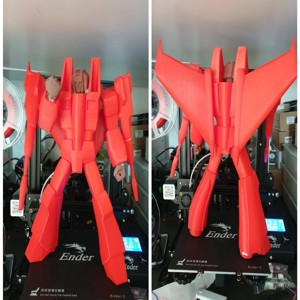 Starscream Transformers Devastation (separated for easier printing)