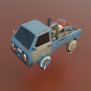 Sci-fi Flying Car