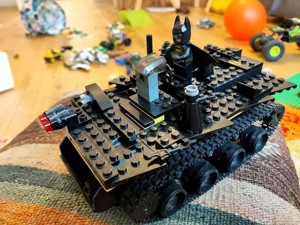 Caterpillar body LEGO cover robot