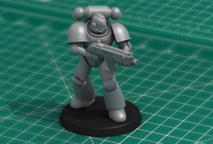 Space Crusader Monk
