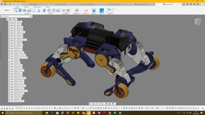 Mark 3 robot (4 leg)