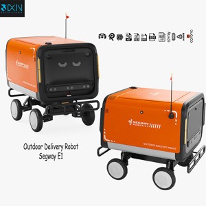 Delivery Robot in Outdoor by Segway E1