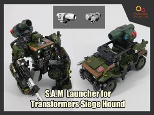 S.A.M Launcher for Transformers Siege Hound