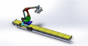 ABB Robot on Track
