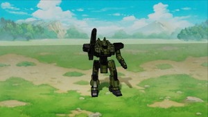 Falcon giant robot