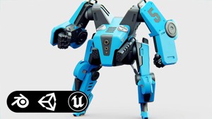 BATTLE DROID ONYX Rigged for Unreal Engine - Unity - MIXAMO
