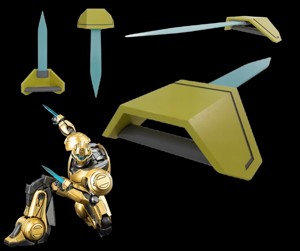 Bumblebee or B 127 sword from Transformers One
