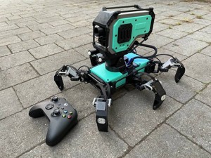 Raspberry Pi port for APC -1 (Search and rescue walking robot)
