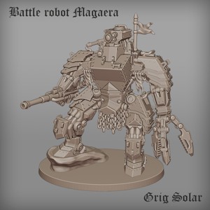 BATTLE ROBOT "MAGAERA"