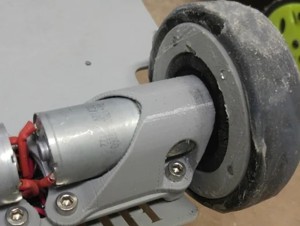 pololu 25d motor mount