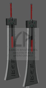 FINAL FANTASY VII HARDEDGE WEAPON