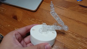 Action base mount for toio Core Cube