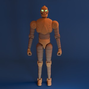 ARTICULATING ROBOT ACTION-FIGURE | INVINCIBLE