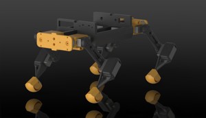 RK9 Open Source Quadrupedal robot dog