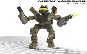 Mech Warrior by Tommy