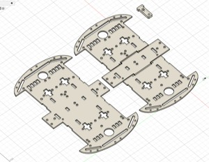 KIT DE CHASIS PARA CARRO INTELIGENTE CON ARDUINO