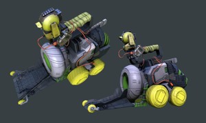 Hexlr JR Robot (Low Poly)