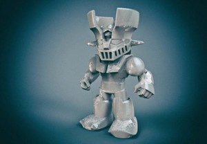 Mazinger Z SD - damaged mesh