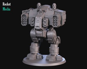 Heavy rocket Mecha