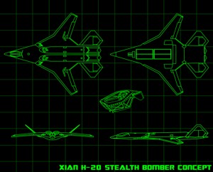 XIAN STEALTH BOMBER CONCEPT
