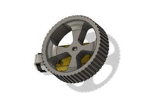 Bot wheel OD-66mm