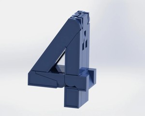 Number Robot - #4